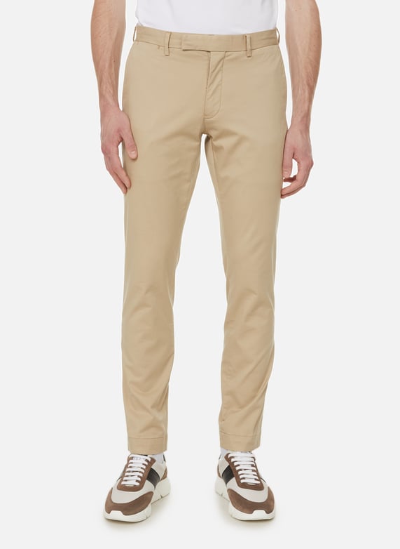 SLIM FIT STRETCH COTTON CHINOS POLO RALPH LAUREN for MEN Printemps