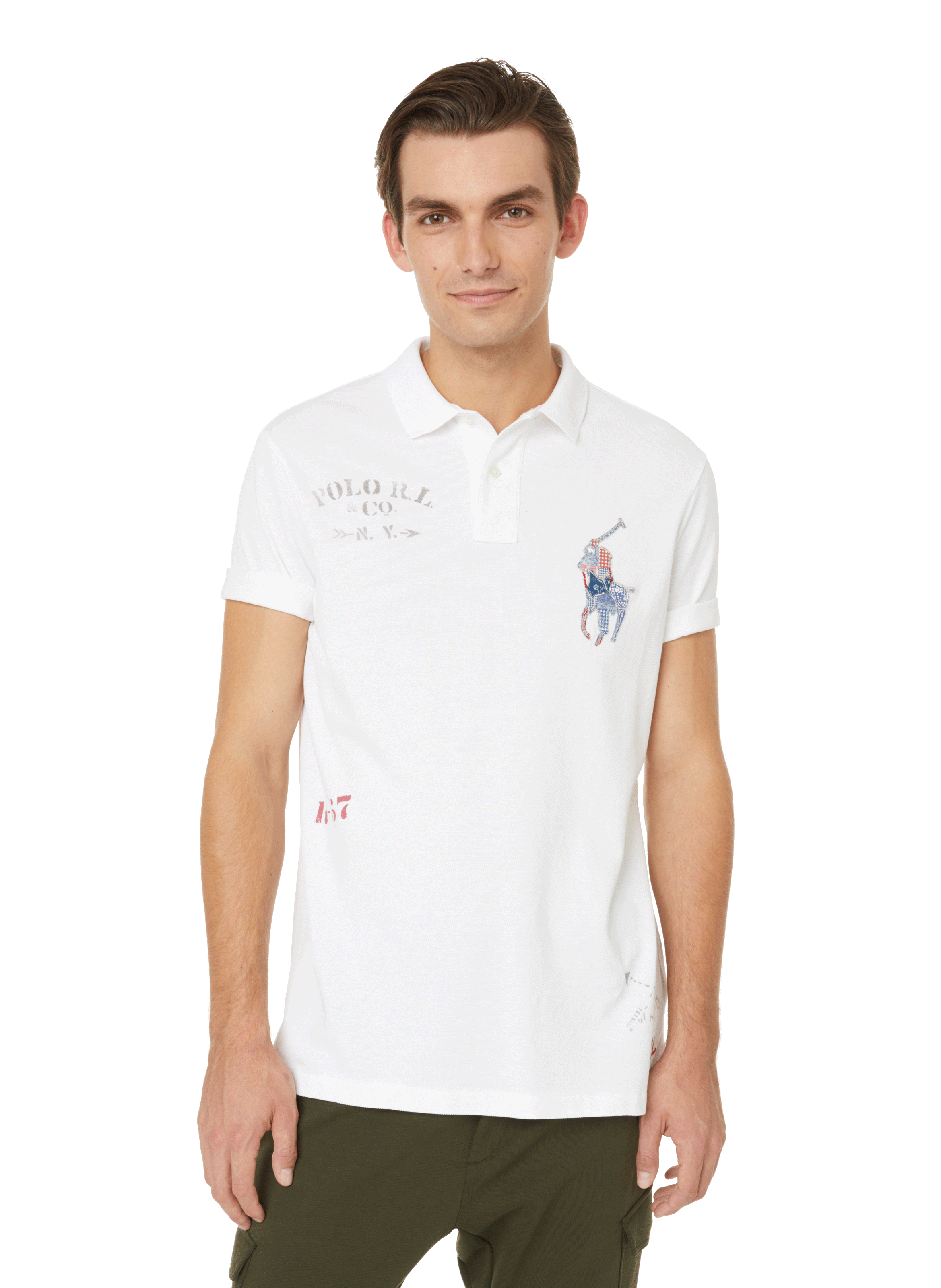 Printemps.com Homme Vêtements Tops & T-shirts T-shirts Polos Polo en piqué de coton 