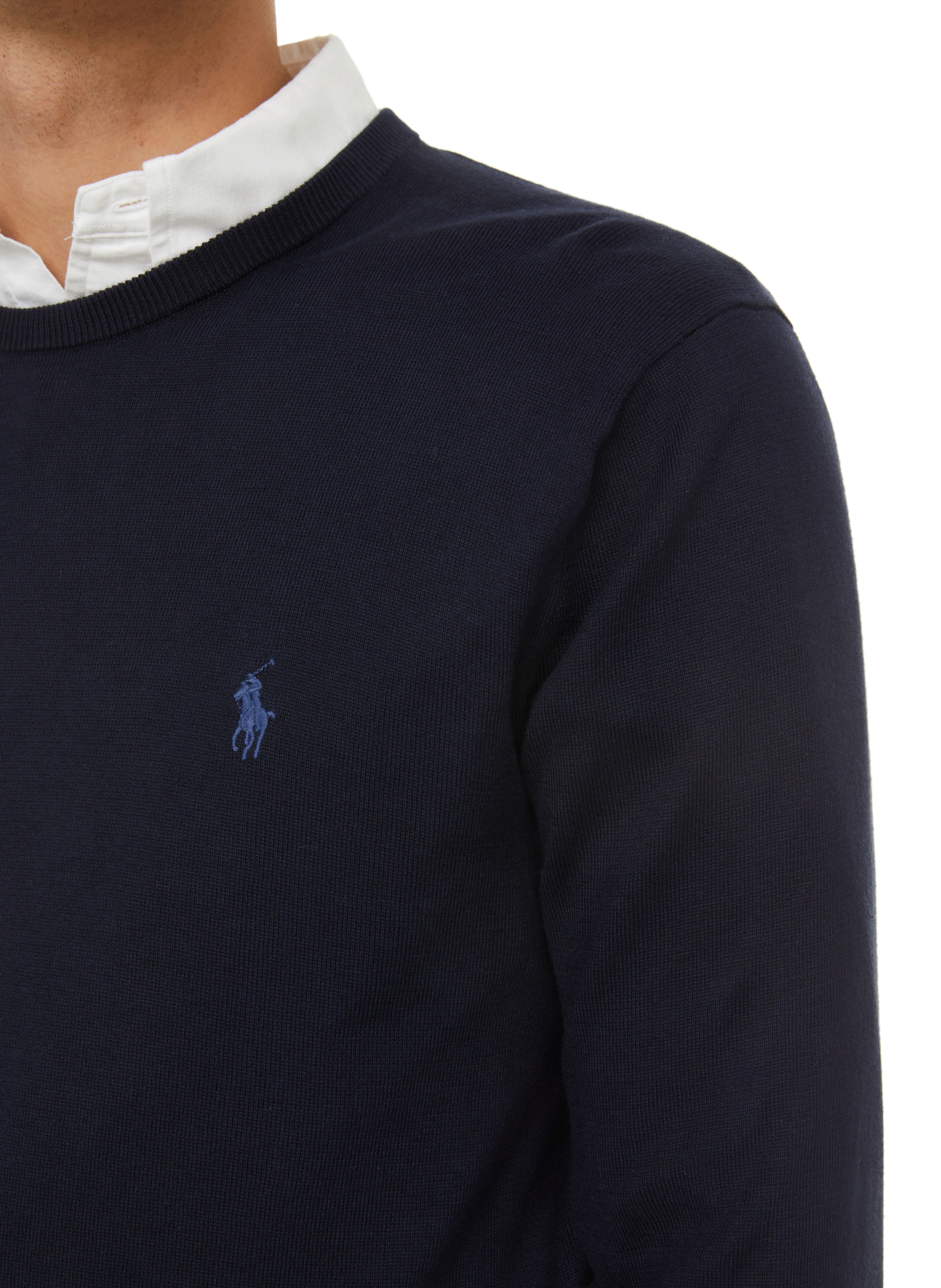PULL COL ROND EN COTON - POLO RALPH LAUREN pour HOMME | Printemps.com