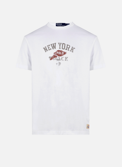 T-Shirt mit Aufdruck WeißPOLO RALPH LAUREN 