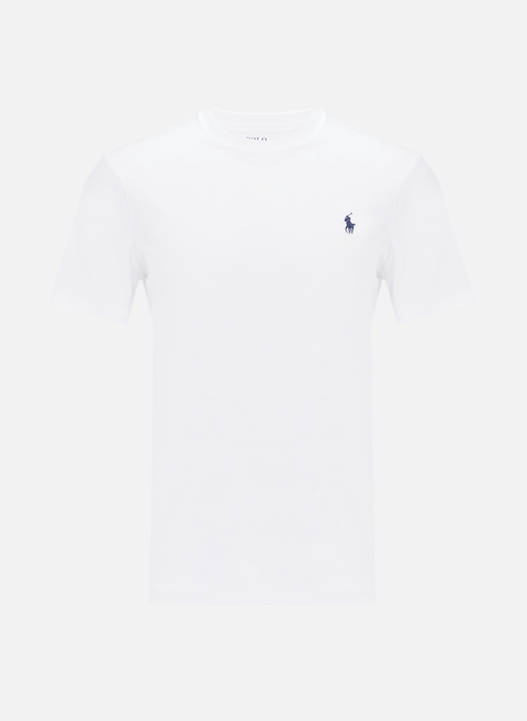 T-shirt slim en coton BlancPOLO RALPH LAUREN 