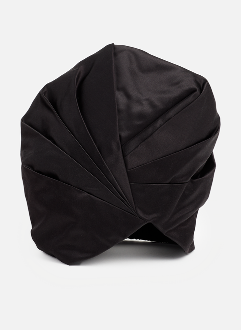 Silk turban hat BlackPRADA 