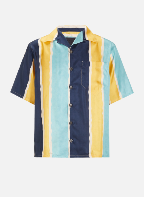 Short-sleeved silk shirt BluePRADA 