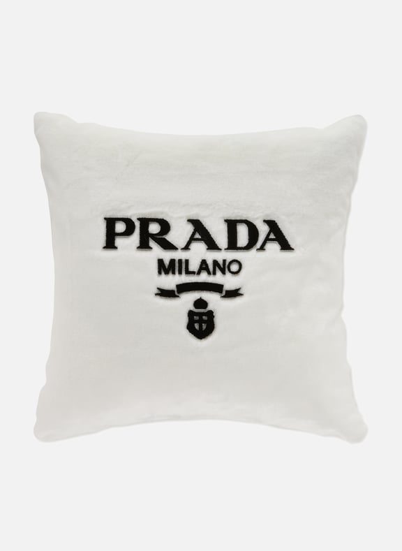 Coussin texturé avec logo Multicolore by PRADA PRADA Coussin texturé avec logo Multicolore