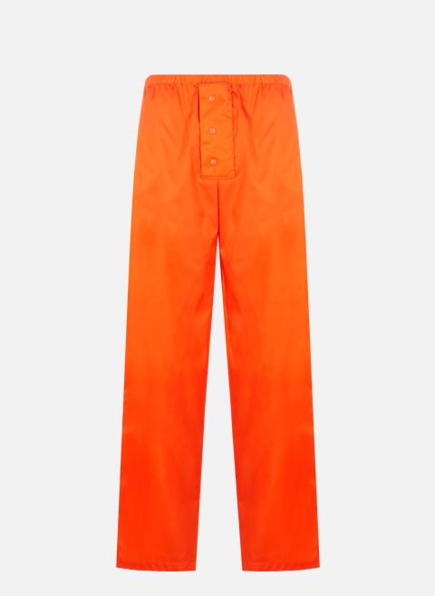 Straight pants in Re-nylon OrangePRADA 
