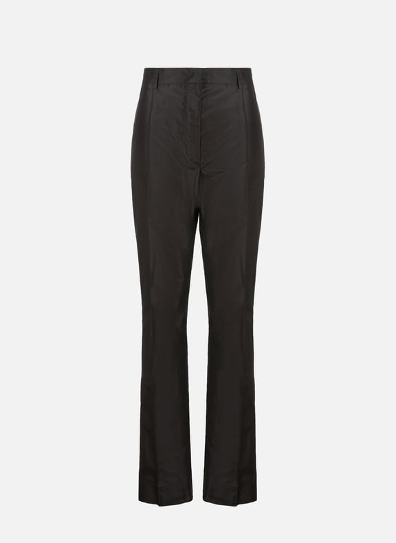 Pantalon en soie Noir by PRADA PRADA Pantalon en soie Noir