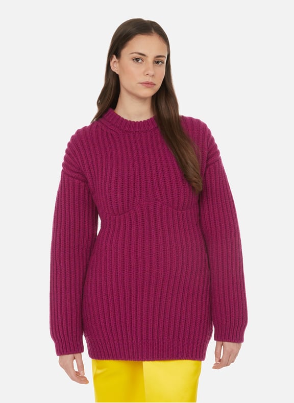 Pull shetland discount femme