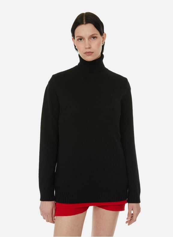 Pull col roulé en cachemire Noir by PRADA PRADA Pull col roulé en cachemire Noir