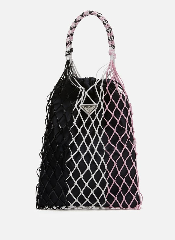 Prada fishnet top bag