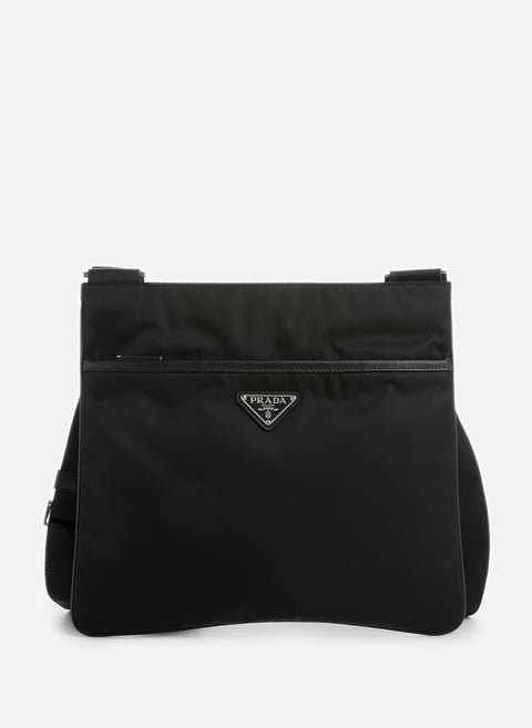 Sac bandoulière en nylon NoirPRADA 