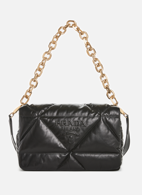 Quilted nappa leather bag BlackPRADA 