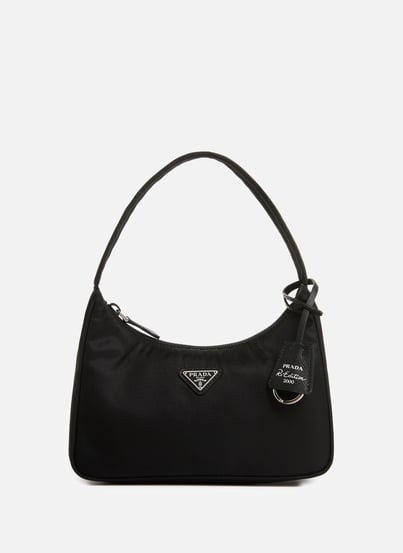 Black prada handbag hotsell