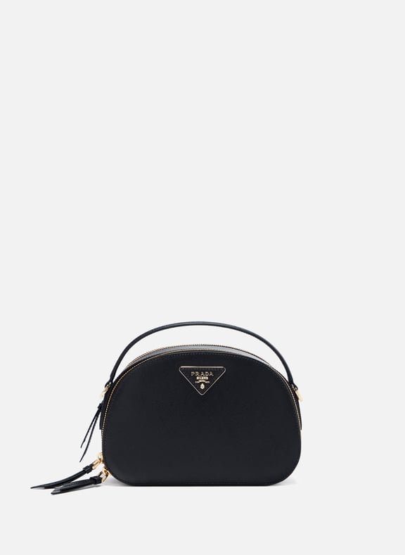 Sac Odette en cuir Noir by PRADA PRADA Sac Odette en cuir Noir