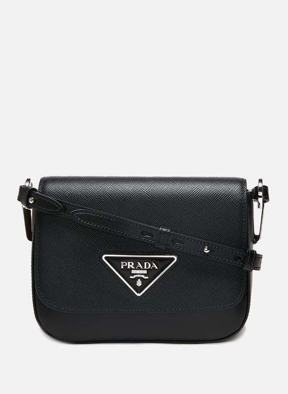 Sac porté épaule en cuir Noir by PRADA PRADA Sac porté épaule en cuir Noir