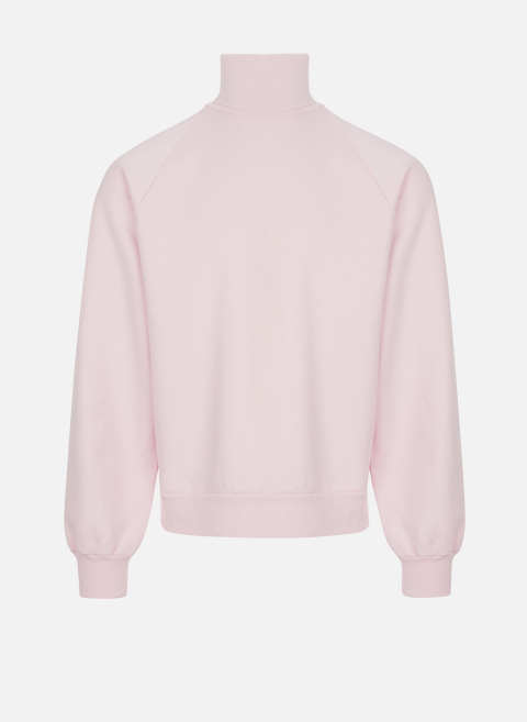 RosePRADA cotton fleece sweatshirt 