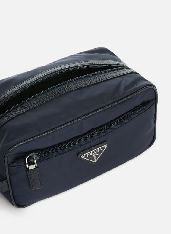 Prada toiletry top bag mens
