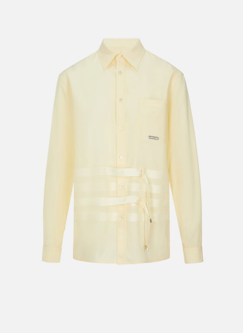 Beige cotton shirtPRIVATE POLICY 