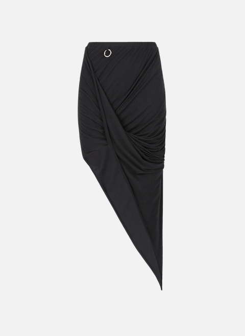 Draped skirt BlackPRIVATE POLICY 
