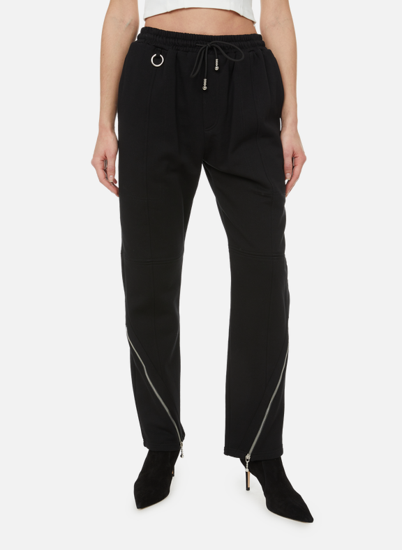 Pantalon jogging Femme - Noir en coton