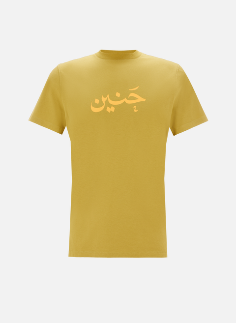 T-shirt Heyan en coton JauneQASIMI 