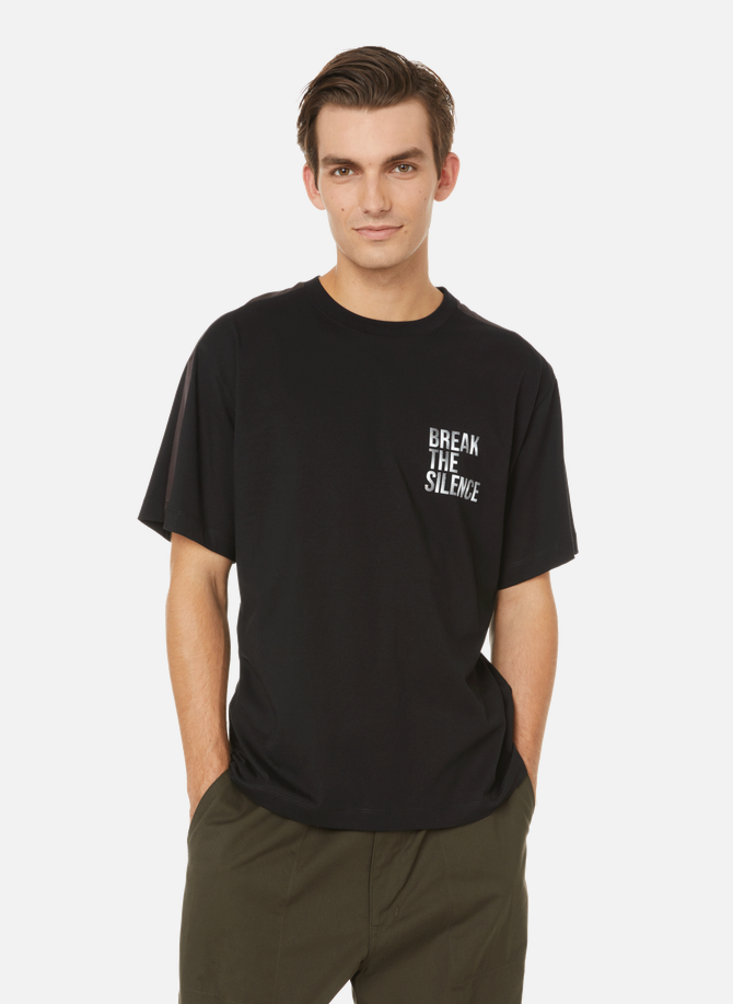 QASIMI bedrucktes Baumwoll-T-Shirt