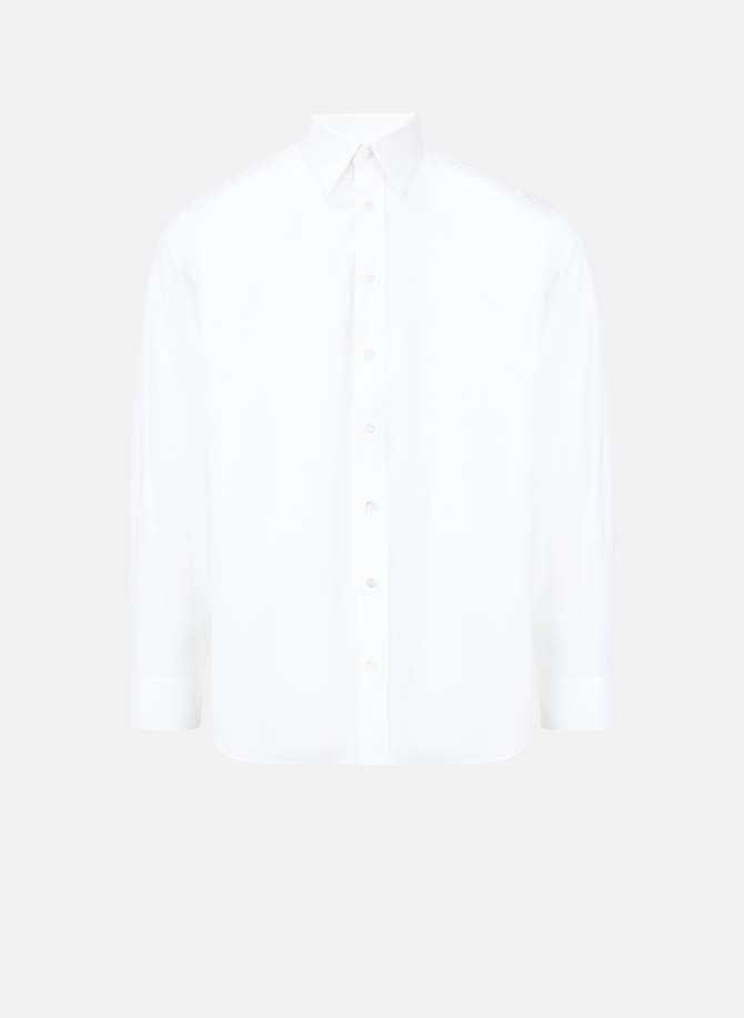 Cotton shirt with RAF SIMONS printed pocket