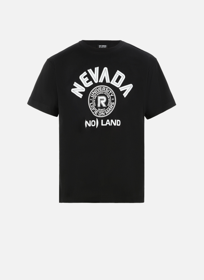 T-shirt Nevada (No) Land en coton RAF SIMONS