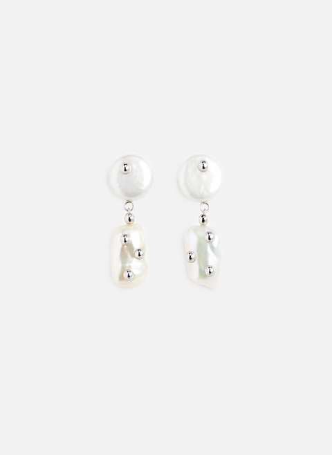 Earrings with pearly pearls SilverRAGBAG 