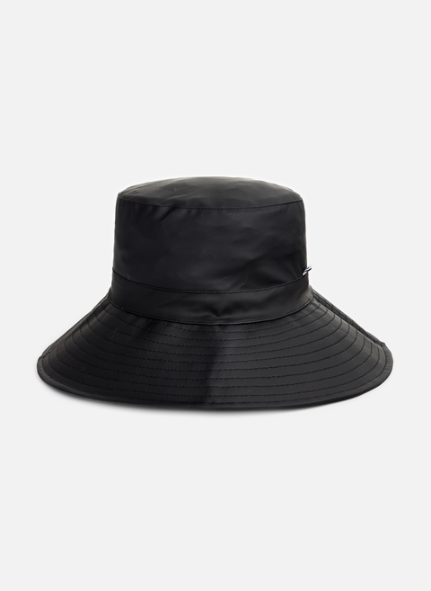 قبعة بوني طاردة للماء باللون الأسود 