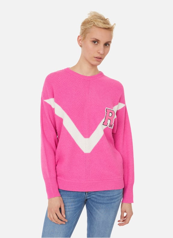 Pull en mohair mélangé Rose by RED VALENTINO RED VALENTINO Pull en mohair mélangé Rose