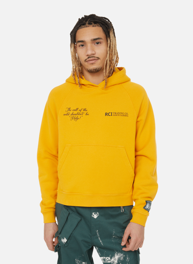 REESE COOPER cotton hoodie