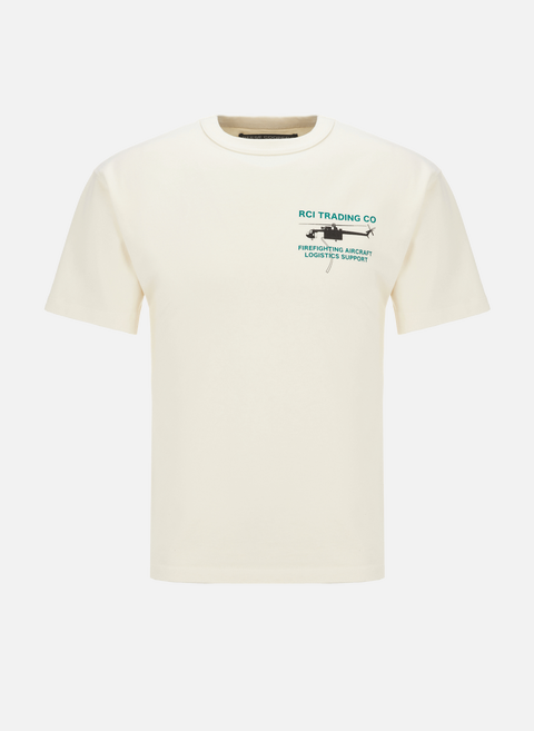 Baumwoll-T-Shirt WeißREESE COOPER 