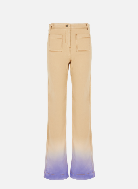 Ellis straight pants in organic cotton MulticolorREJINA PYO 