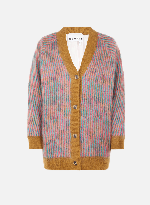 Wool blend jacket MulticolorREMAIN 