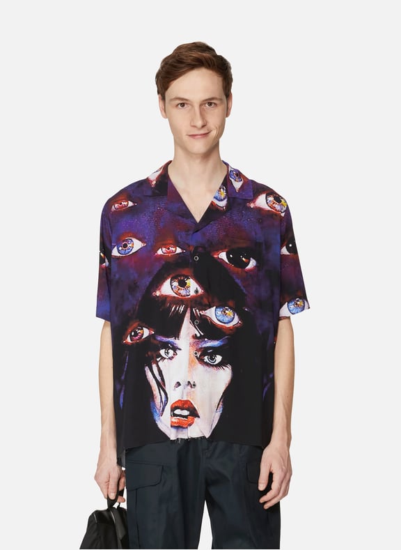 Chemise à imprimé yeux Multicolore by RHUDE RHUDE Chemise à imprimé yeux Multicolore