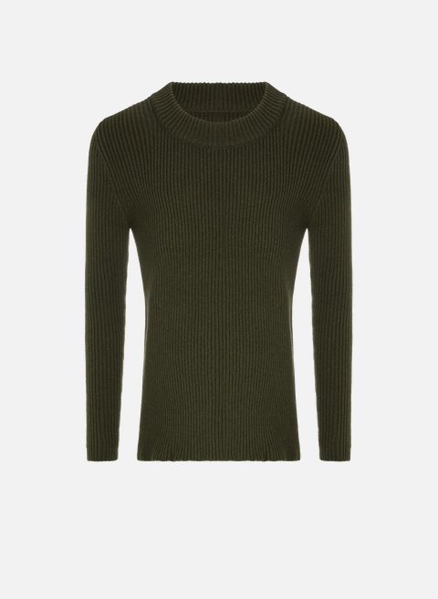 Wool and cashmere sweater GreenRICK OWENS 