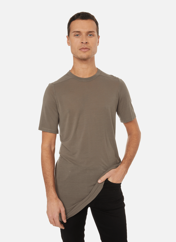 RICK OWENS silk-blend T-shirt