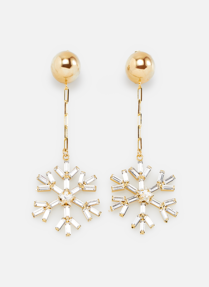 ROSANTICA snowflake earrings