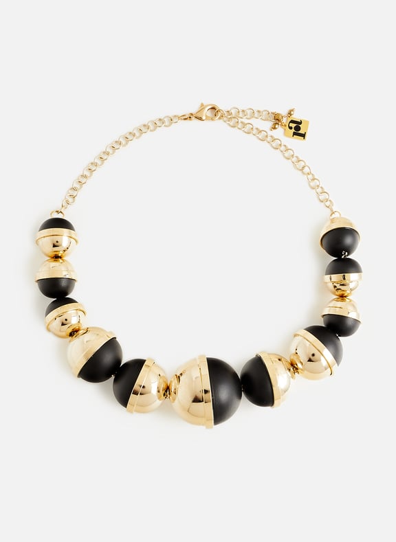 Collier à perles noires Multicolore by ROSANTICA ROSANTICA Collier à perles noires Multicolore