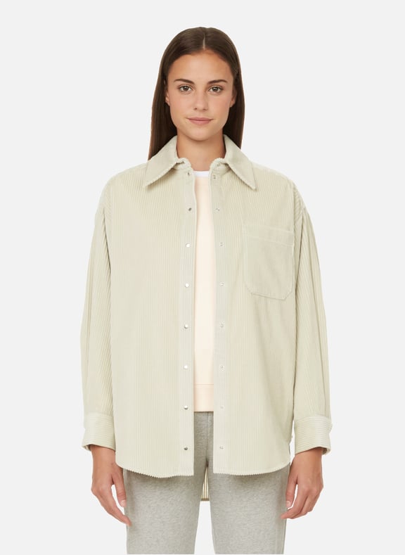 Chemise en velours côtelé Blanc by ROSEANNA ROSEANNA Chemise en velours côtelé Blanc