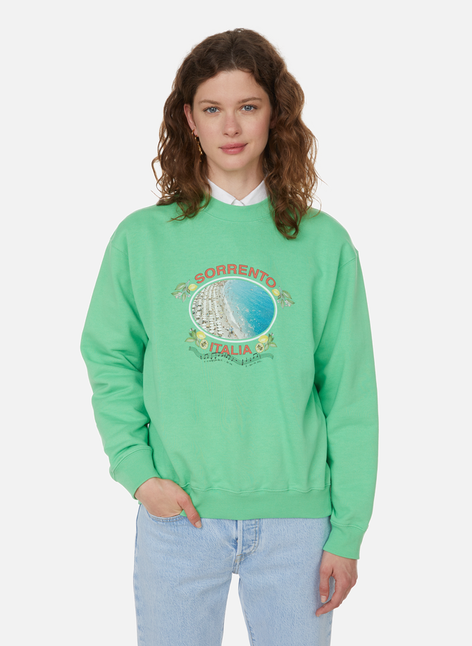 Sweatshirt en coton organique ROSEANNA