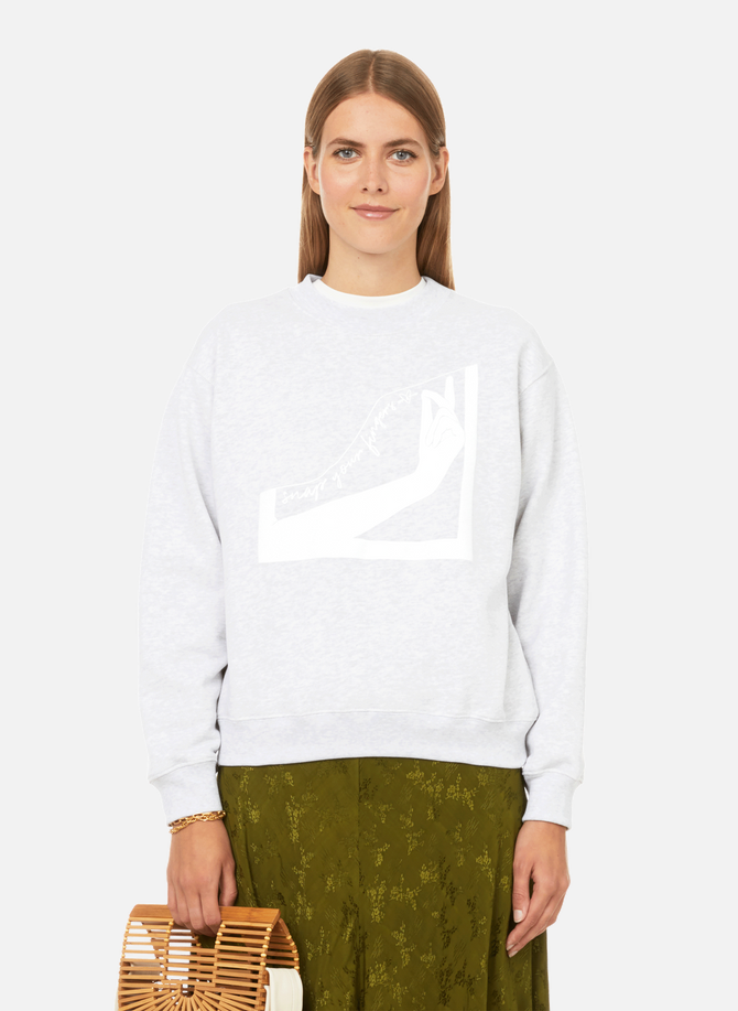 ROSEANNA bedrucktes Sweatshirt aus Baumwollmischung