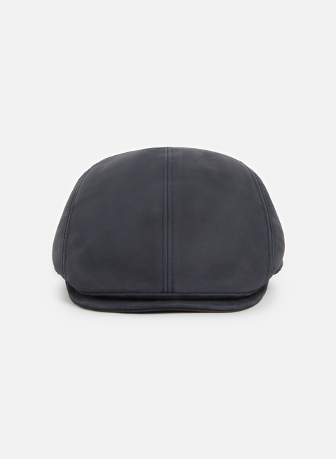 Blue leather beret SEASON 1865 