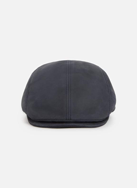 Béret en cuir Bleu by SAISON 1865 SAISON 1865 Béret en cuir Bleu