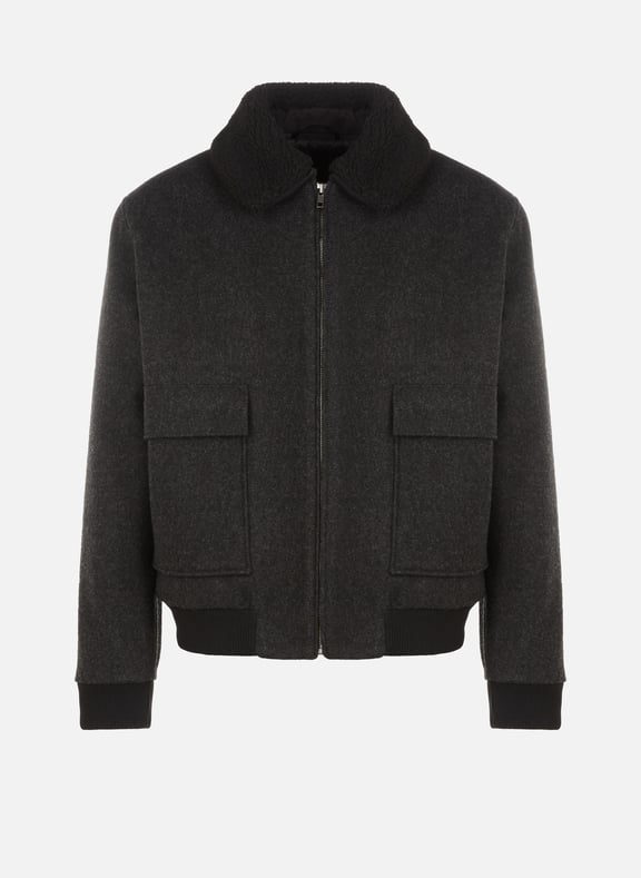 Blouson en laine Noir by SAISON 1865 SAISON 1865 Blouson en laine Noir