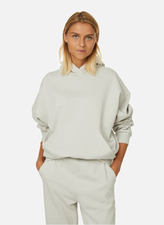 Hoodie en coton Gris by AU PRINTEMPS PARIS AU PRINTEMPS PARIS Hoodie en coton Gris