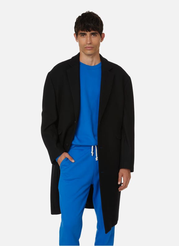 Manteau en laine et cachemire Noir by SAISON 1865 SAISON 1865 Manteau en laine et cachemire Noir