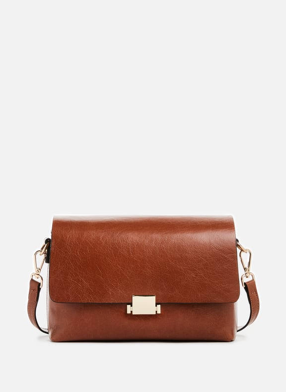 Sac bandoulière en cuir Marron by SAISON 1865 SAISON 1865 Sac bandoulière en cuir Marron