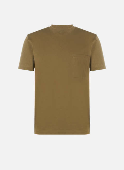 T-shirt col rond en coton VertSAISON 1865 