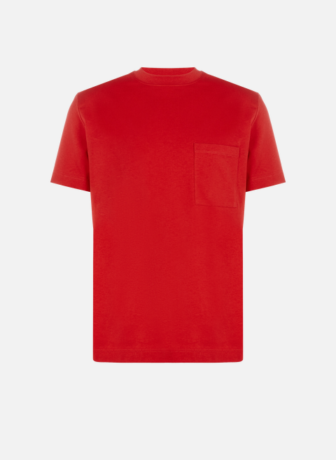 T-shirt col rond en coton RougeSAISON 1865 